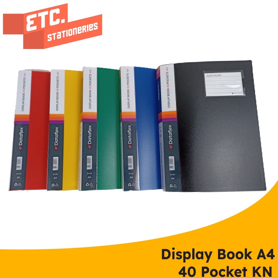 

Diskon Terpopuler Dataflex Display Book Clear Holder 4 Pocket A4 Kartu Nama Dataflex DF832