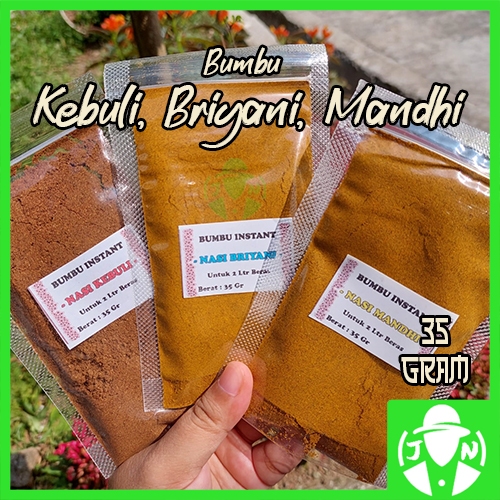 

Bumbu Nasi Kebuli Mandhi Briyani Instant Untuk 2 Liter Beras 35 Gr