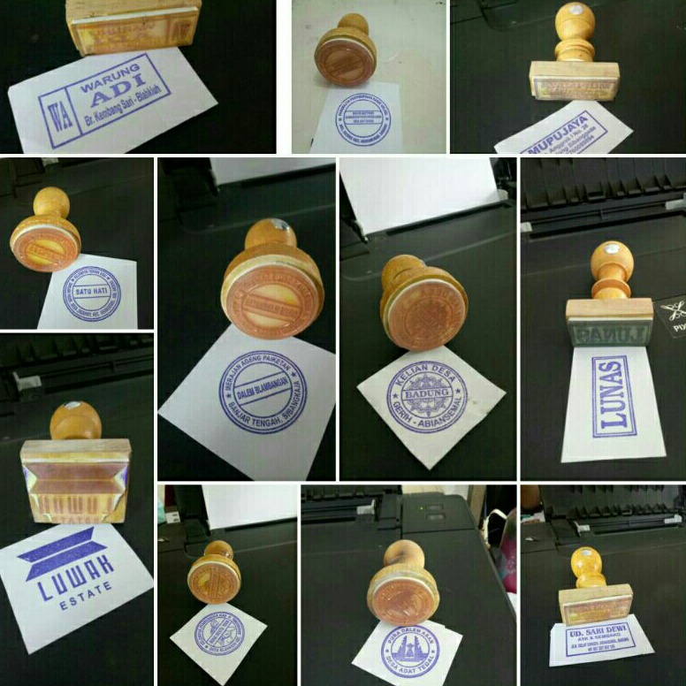 

KODE T5W2 Stempel Kayu Runaflek Stempel Biasa Bali