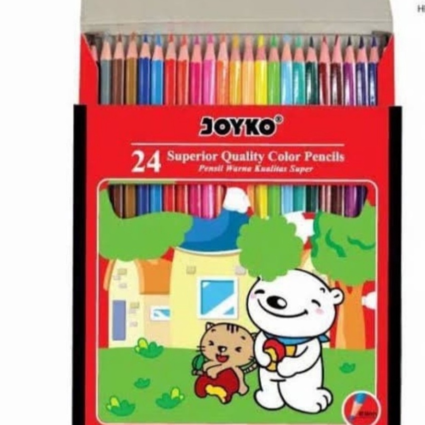 

ART P15E Pensil Warna JOYKO 24 Warna Panjang