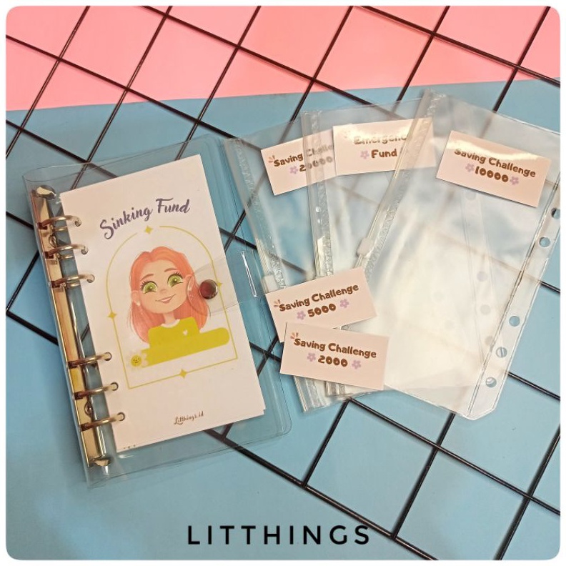 

KODE P2G9 A6 Paket Binder Hemat Menabung Binder Keuangan Sinking Fund