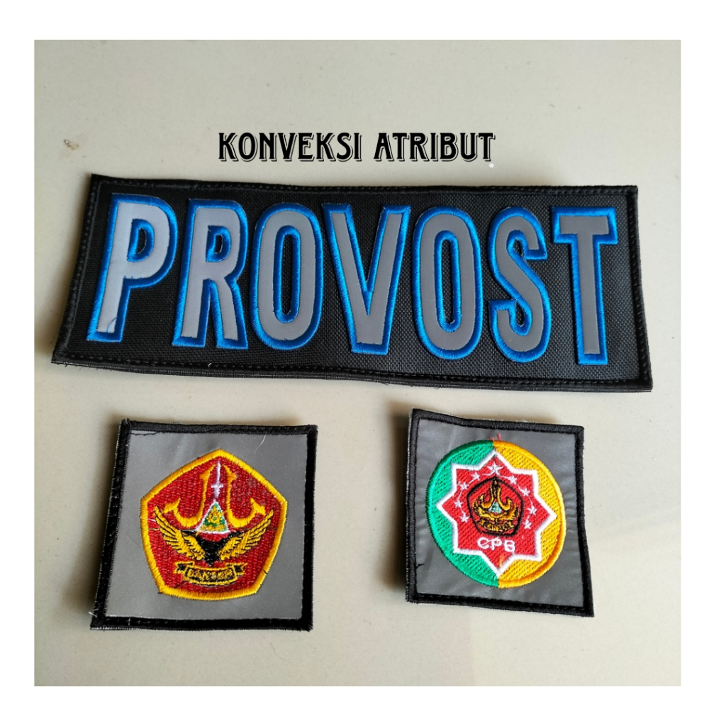 atribut bordir provost banser