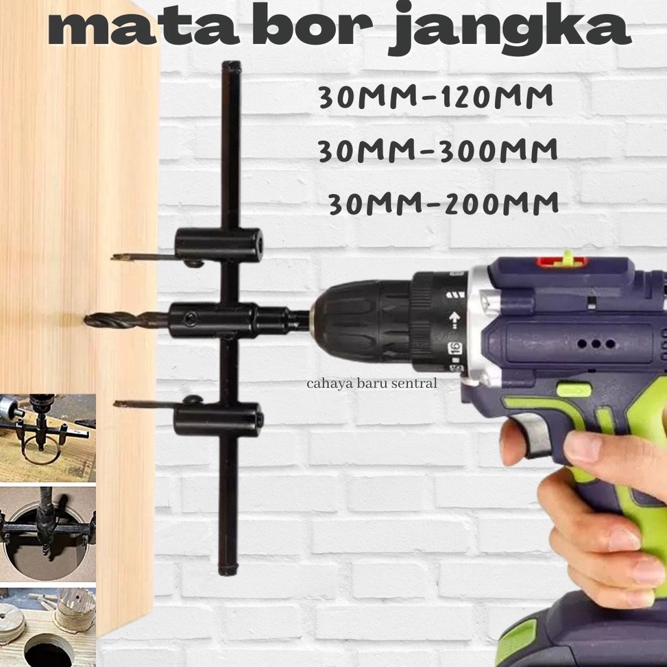 

ART L94Z Mata Bor Kayu Jangka Adjustable Circle Hole saw Cutter size 33mm