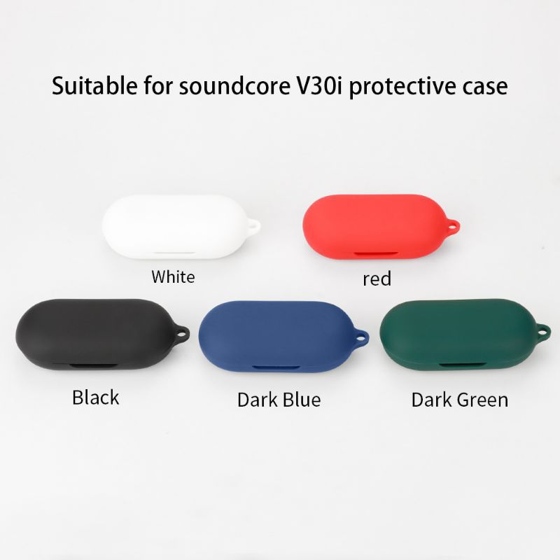Case Casing Cover Silicone Protective Anker Soundcore V30i A3873 + Carabiner