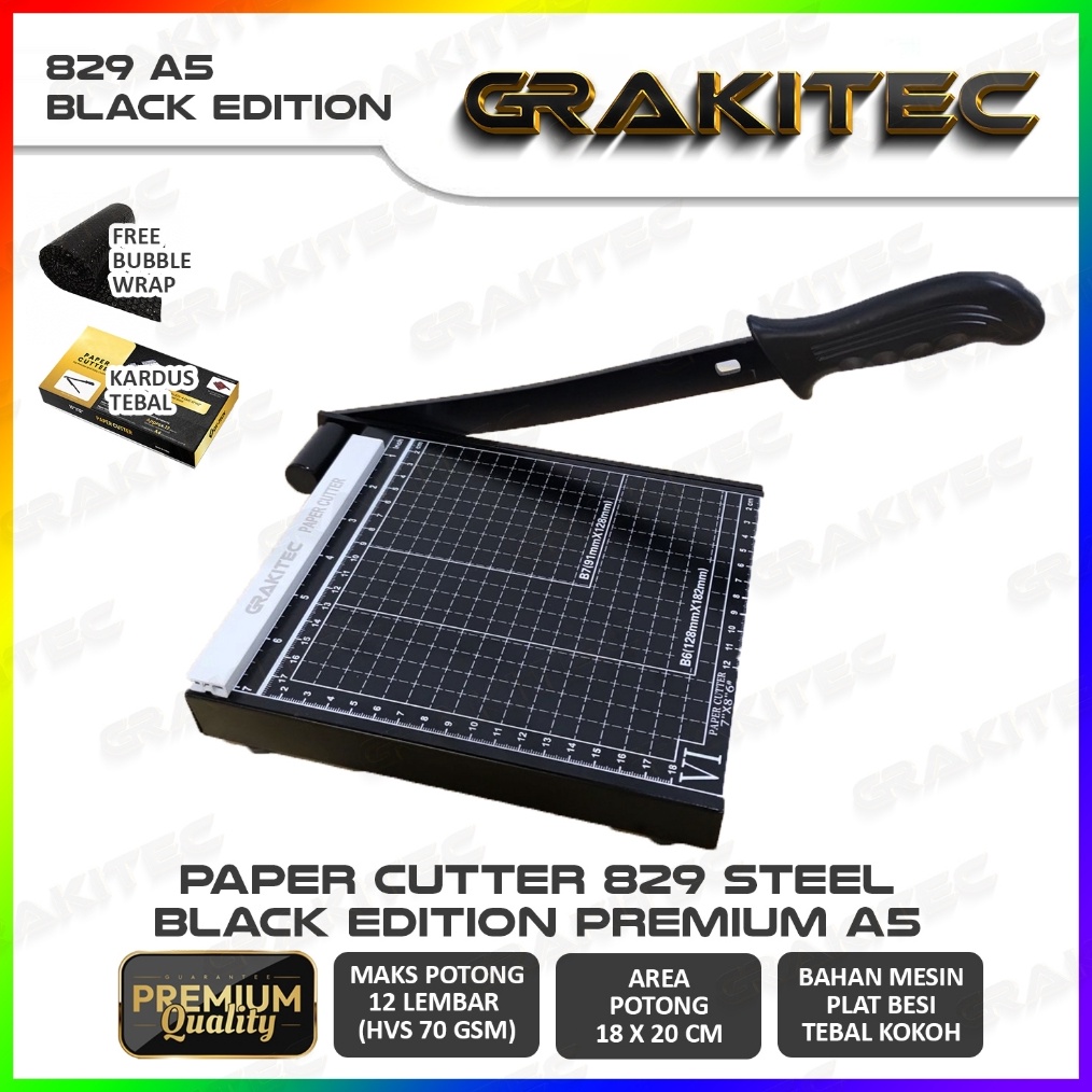 

ART V47V Paper Cutter Mini A5 Premium Alat Potong Kertas Mesin Pemotong Kertas