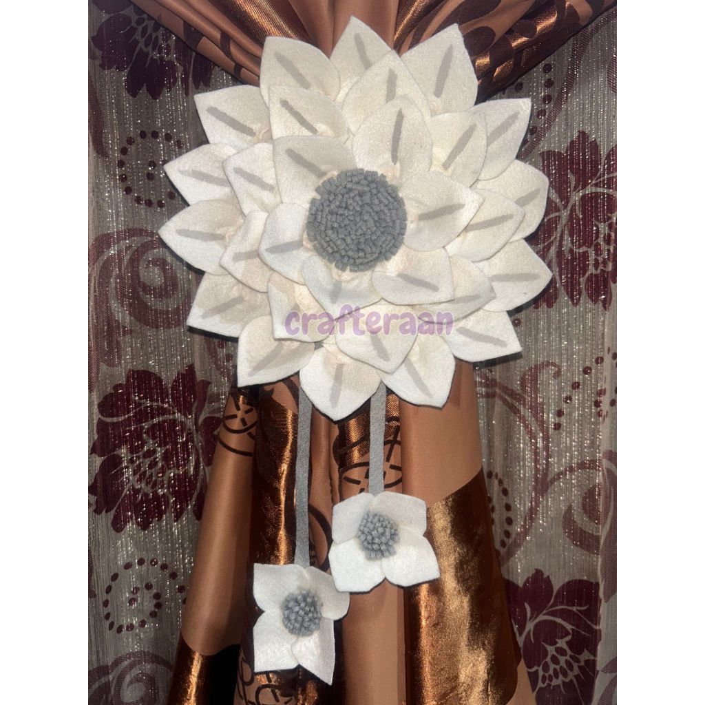 IKAT GORDEN FLANEL CUSTOM WARNA / TALI GORDEN FLANEL / IKAT GORDEN BUNGA