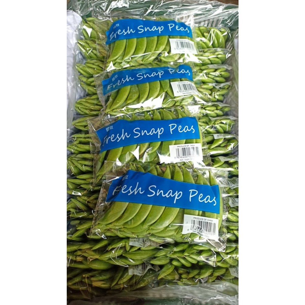 

Fresh Snap Peas (Kacang Kapri Manis Fresh buat tumisan) 130 gr Per Pack
