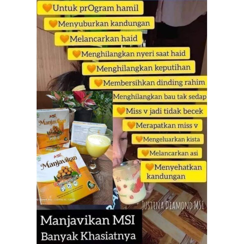 MANJAVIKAN  MSI  (BISA COD)
