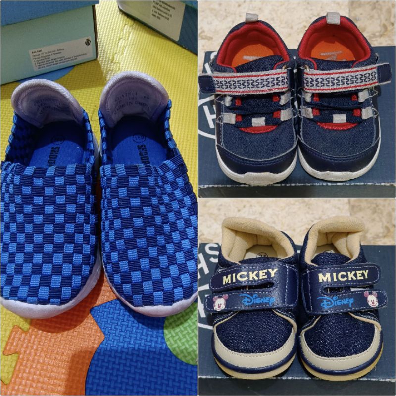 ORIGINAL DISNEY OSHKOSH SHOOPEN SEPATU BAYI ANAK KIDS BABY PRELOVED SECOND LIKE NEW
