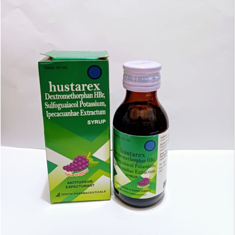 Hustarex sirup 60ml Rasa Anggur