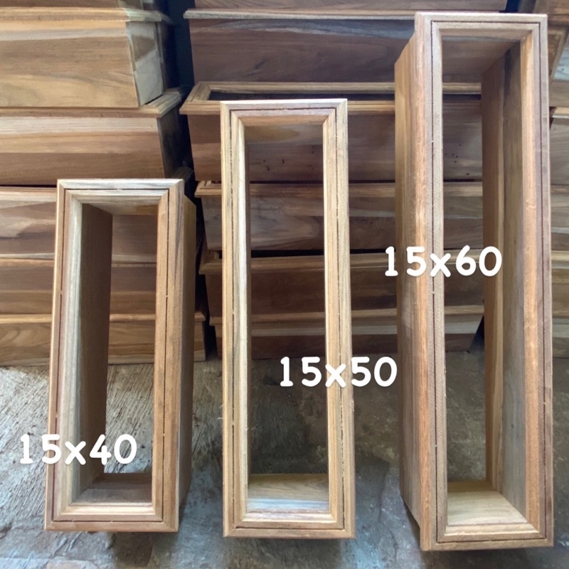 loster minimalis kayu jati | loster kayu jati | pilihan ukuran