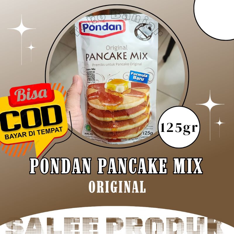 

PONDAN PANCAKE MIX ORIGINAL 125GR