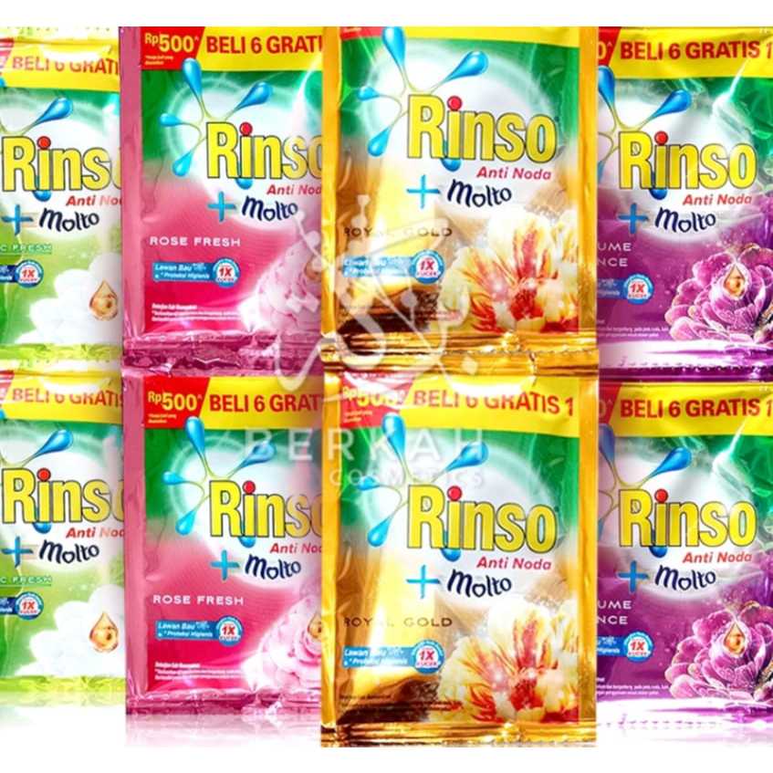 Rinso Cair Sachet Cair 12 Sachet