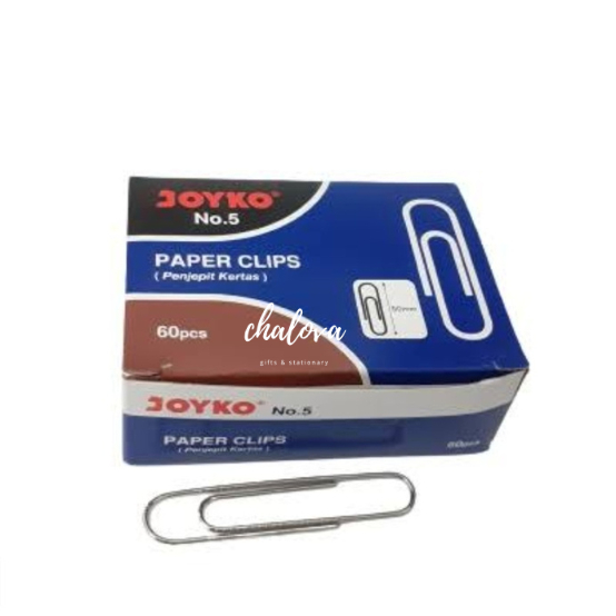 

[PAK] PAPER CLIPS JOYKO JUMBO NO 5 / PENJEPIT KERTAS JUMBO