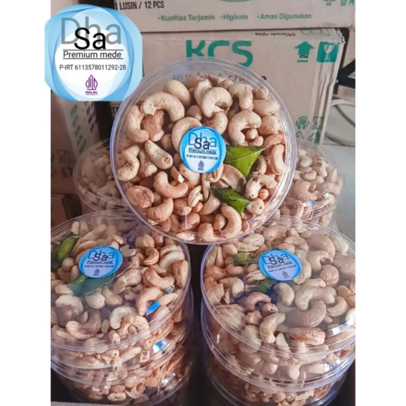 

[PROMO] Kacang Mete Premium UTUH Asin Bawang 250 gram