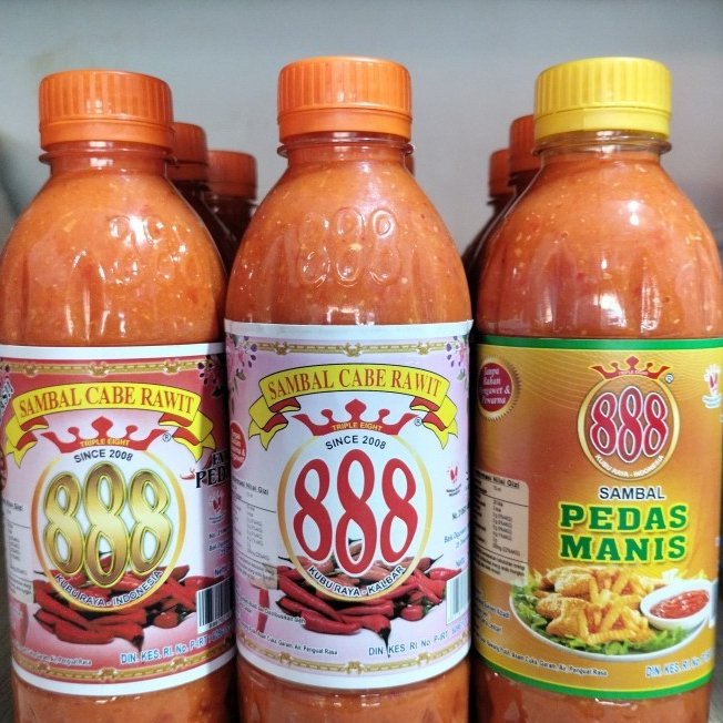 

Sambal Cabai Rawit 888 Botol 350 ML