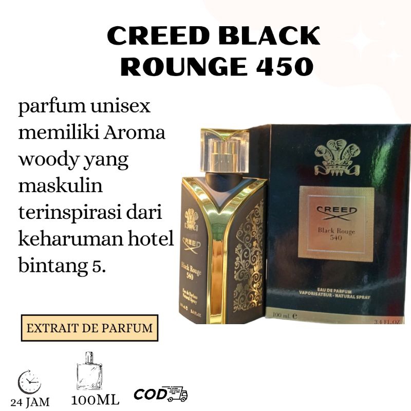 [PROMO PARFUM RECOMMEND] Parfum Wanita | CREED BLACK ROUGE 540 | Parfum Spray | 100% ORIGINAL