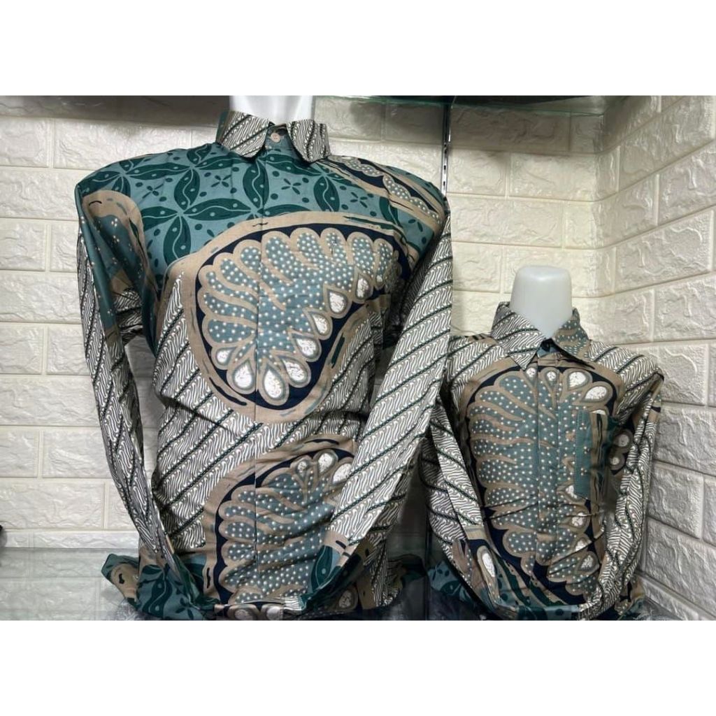 Batik Solo Premium Hijau Botol