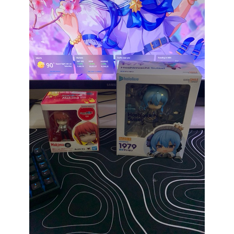 Nendoroid Hololive Hoshimachi Suisei & Mini Figuarts Makima