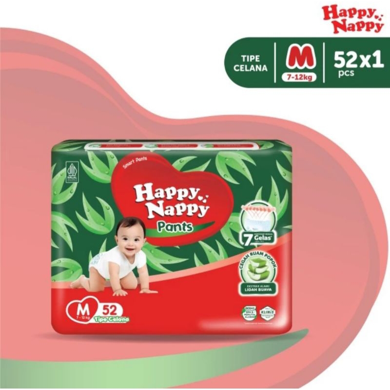 Happy Nappy Pants M52 / Happy Nappy M 52
