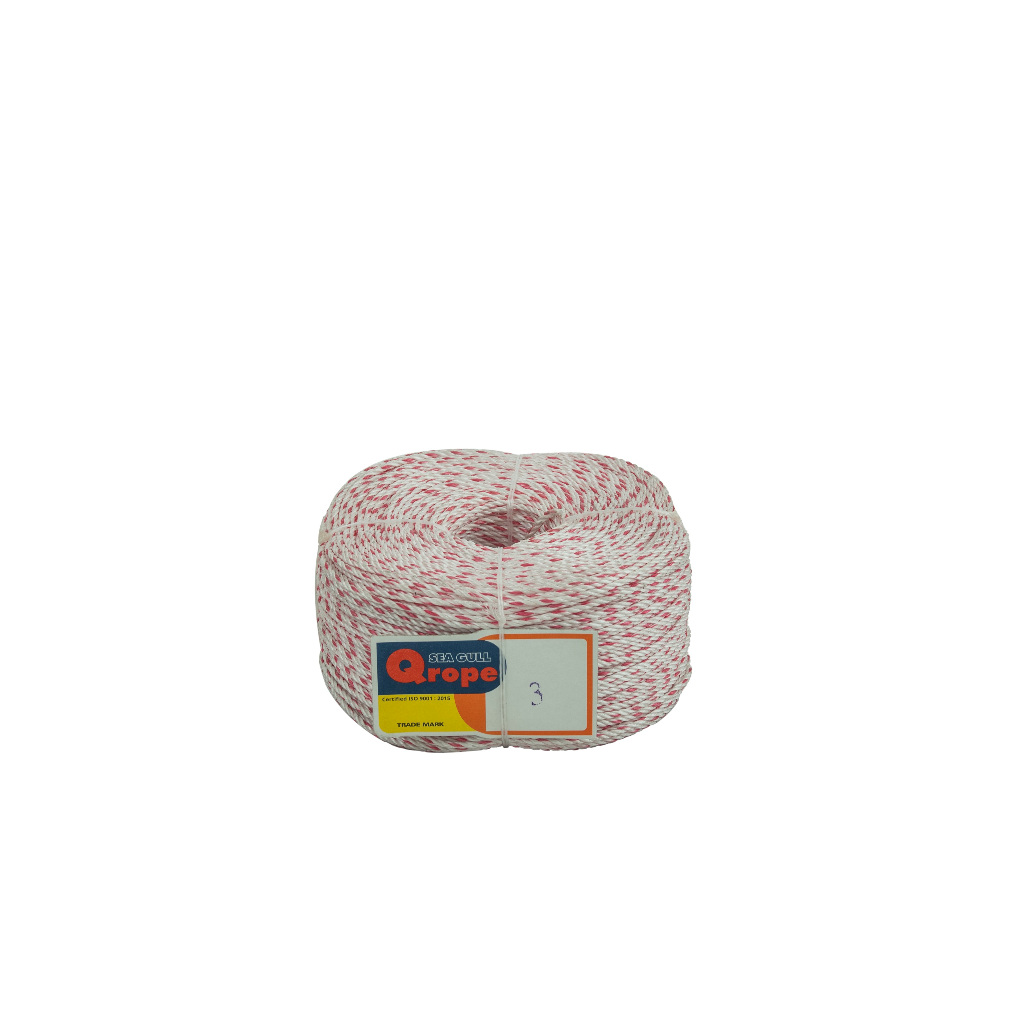 

Tali Tambang Plastik PP/Tali Tampar PP Polypropylene 3 mm +/- 200m Qrope