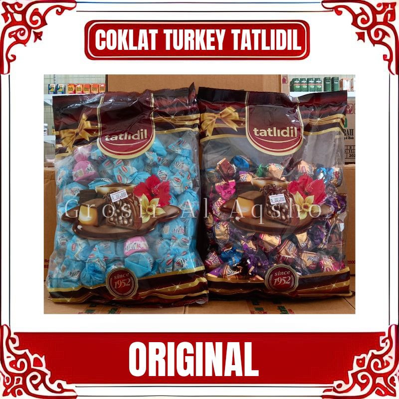 

COKLAT TURKEY TATLIDIL MIX 1 KG - COKLAT ASLI IMPORT TURKEY
