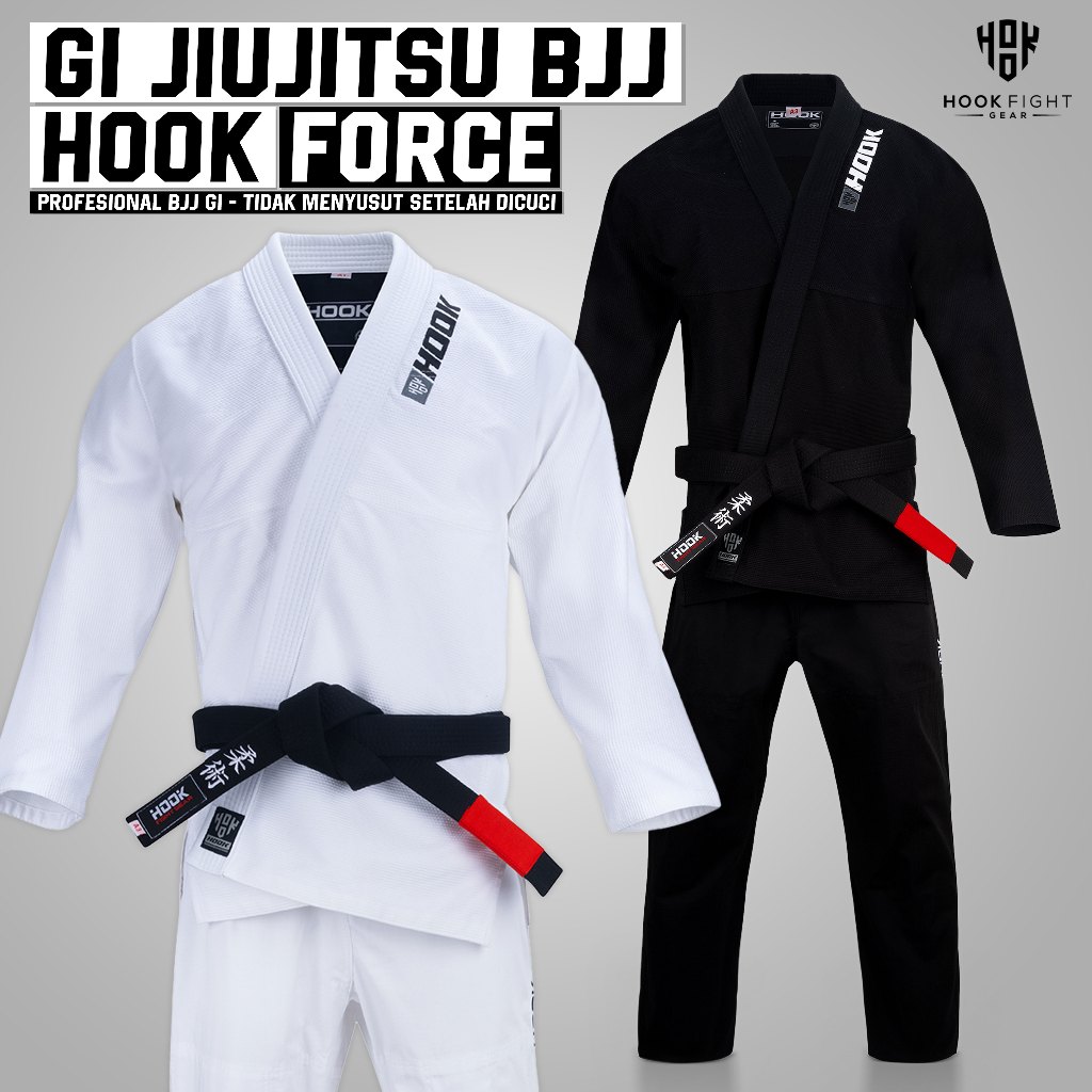 GI JIUJITSU HOOK FIGHT GEAR, JIU JITSU GI, BJJ GI, BRAZILIAN JIUJITSU GI, GI BJJ, GI BJJ HOOK FIGHT