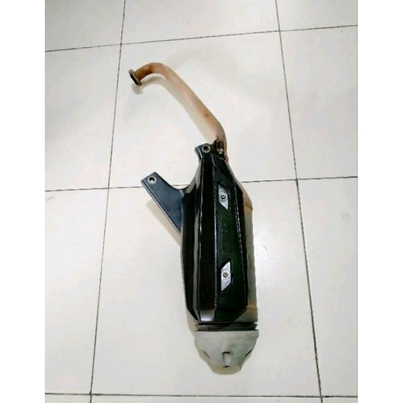 kenalpot setandar xeon rc xeon gt 125 original cabutan