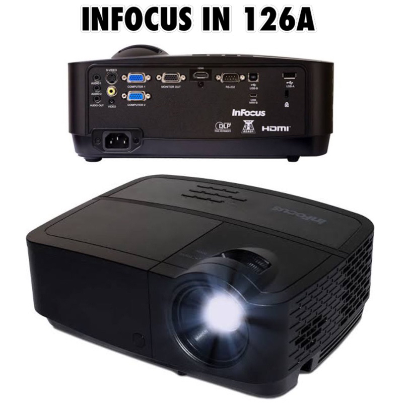 Proyektor Infocus IN126A Brightness 3500 Lumens