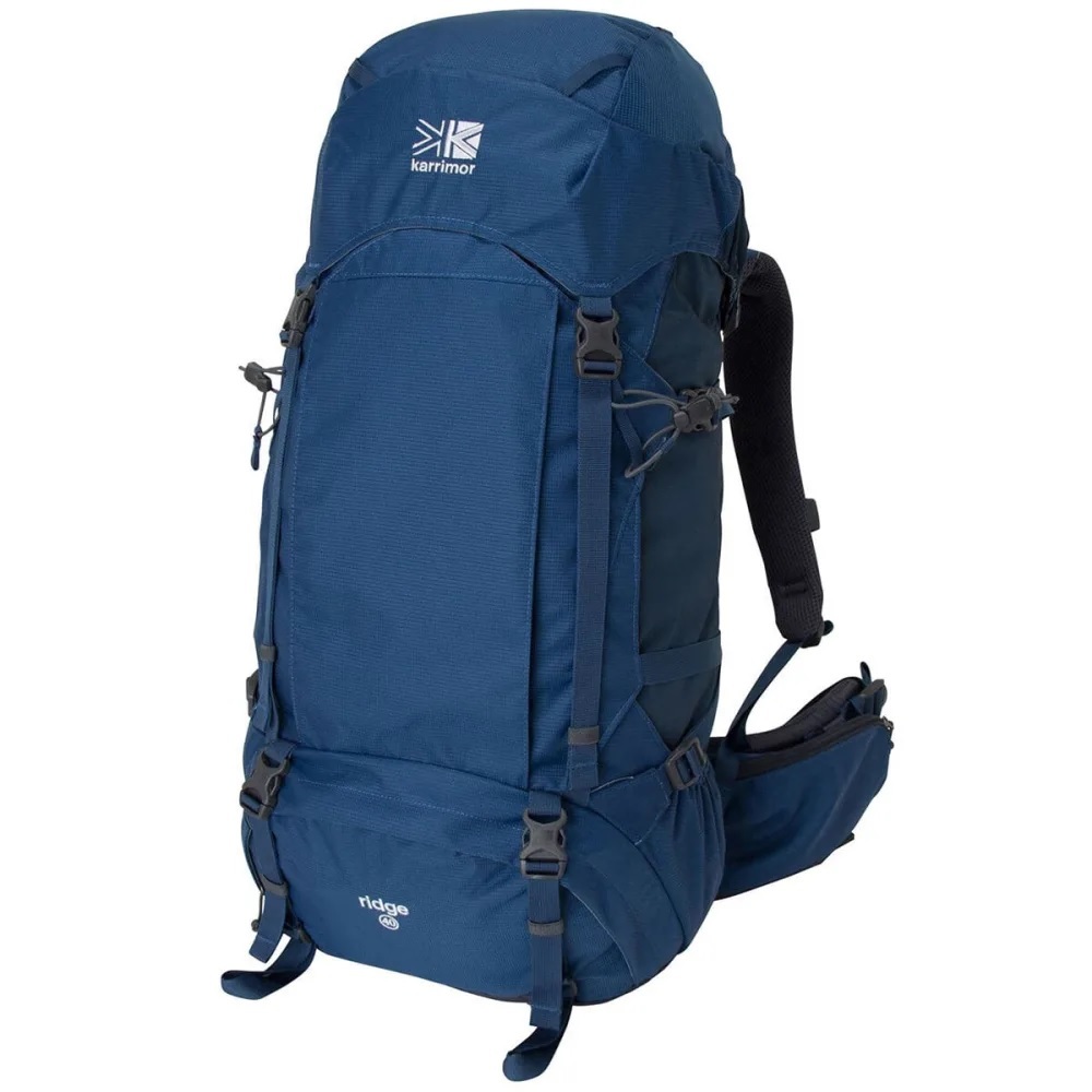 Karrimor Ridge Rucksack Small 30 Medium 40 L Keril Backpack Tas Gunung Camping Water Resistant