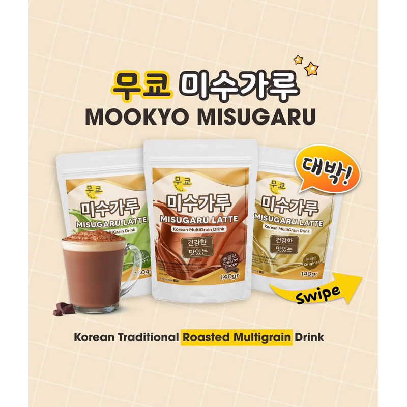 

Spencer’s - Mookyo Misugaru Latte / Korean Roasted Multigrain Drink