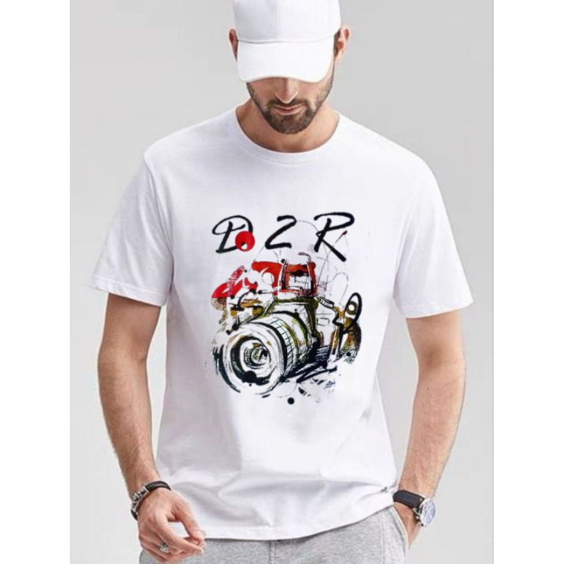 Kaos D2R Distro Original Bahan Tebal Adem Cotton 24s Baju Pria wanita Bandung Unisex murah Keren kek
