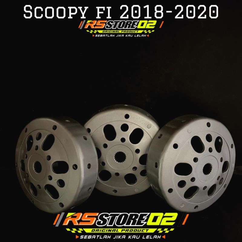 MANGKOK CVT KAMPAS GANDA SCOOPY FI DONAT 2018-2020 ORIGINAL CUSTOM ANTI GREDEG