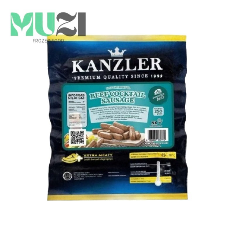 

KANZLER SOSIS BEEF COCKTAIL 250 GR