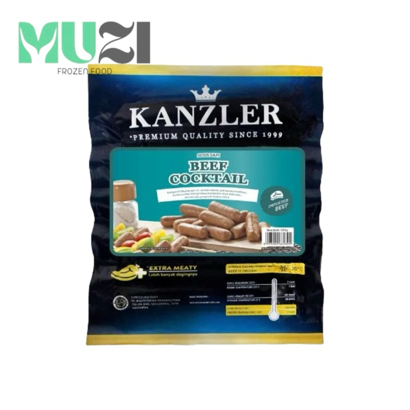

KANZLER SOSIS BEEF COCKTAIL 500 GR