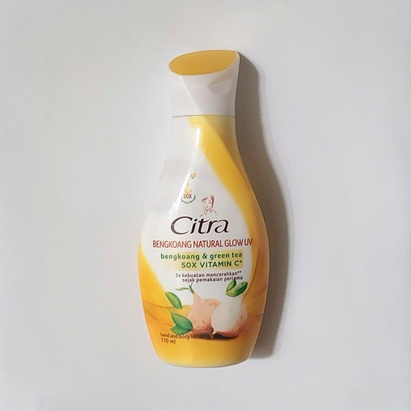 Citra Bengkoang Natural Glow UV Hand & Body Lotion Bengkoang & Green Tea 110mL
