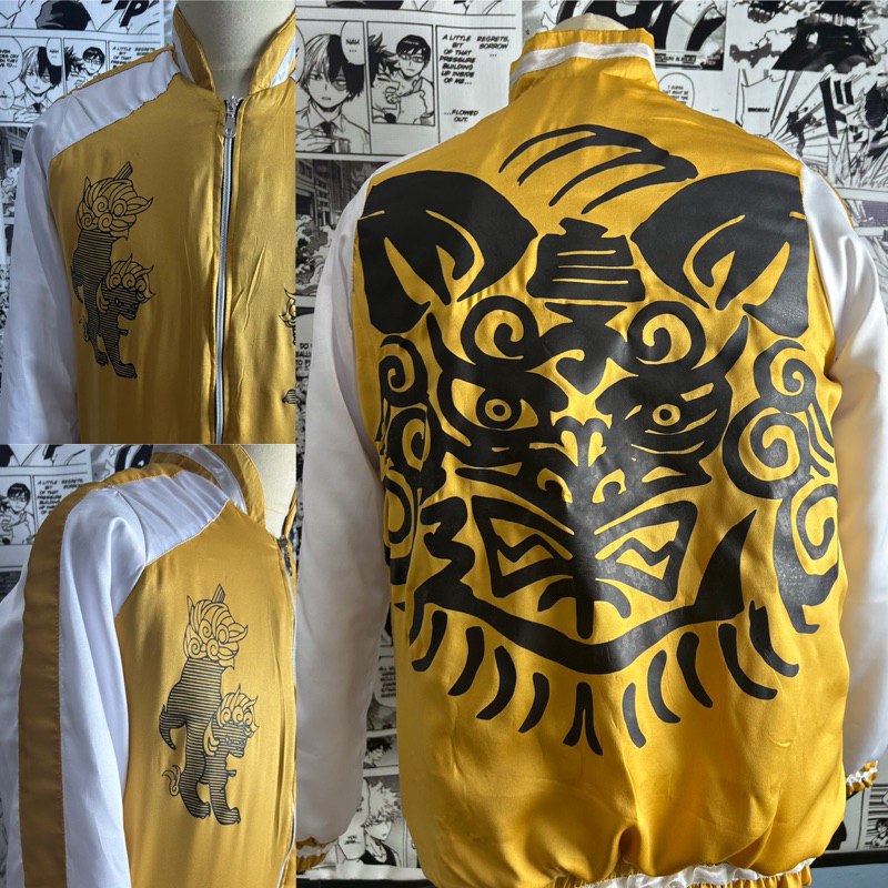 [QTakasi] Shishitoren jacket sukajan wind breaker cosplay anime windbreaker