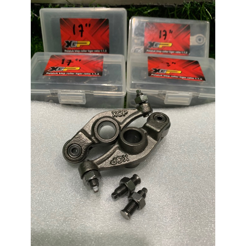 RRA 17 Temlar clutch racing roller sepatu Laher diameter 17 rasio kecil roker arm rra xgp copy Brt m