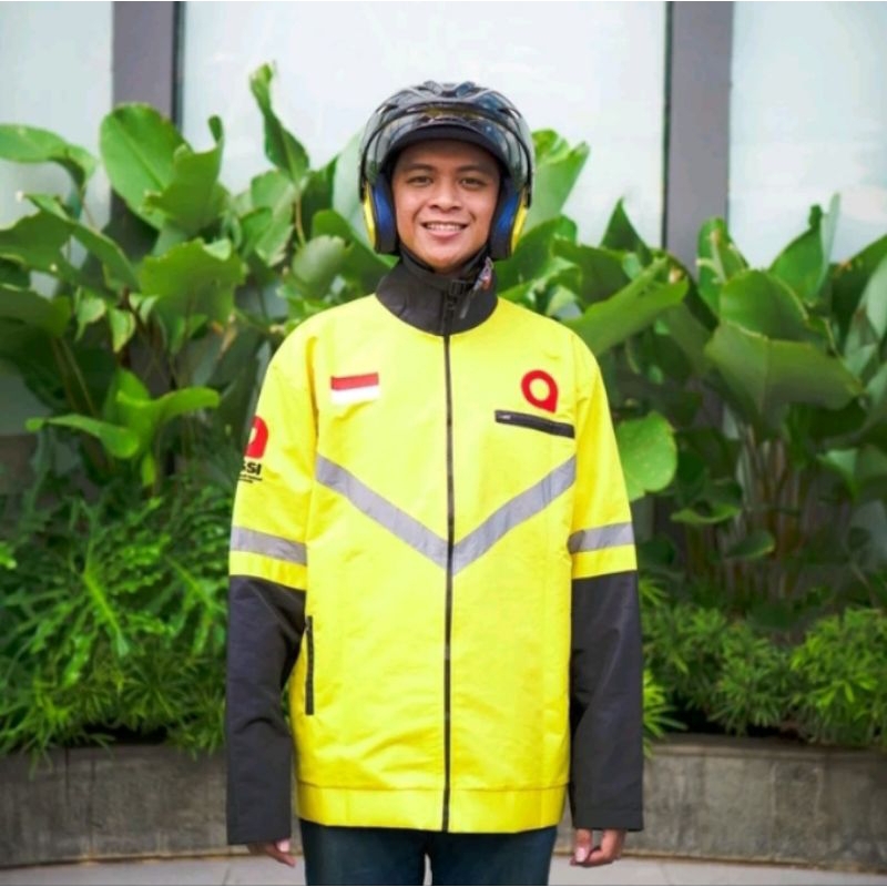 JAcket atribut maxim bukan gojek grab