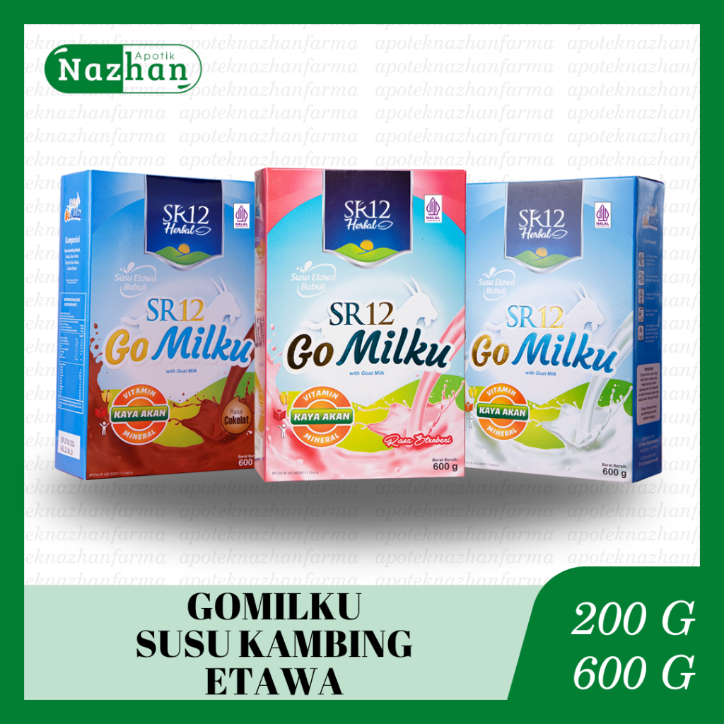 

Go Milku SR12 Halal Susu Kambing Etawa Premium