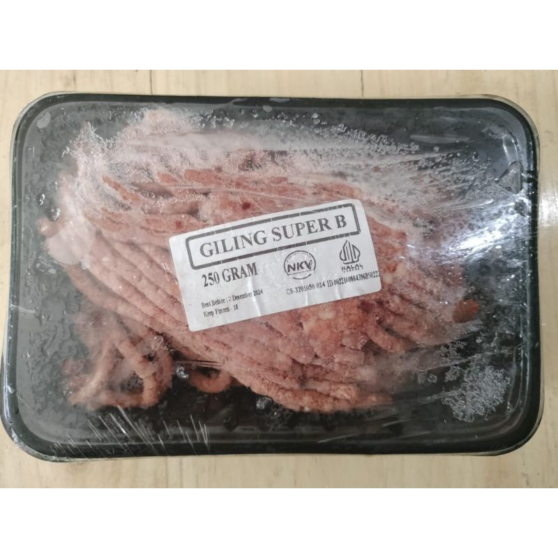 

Daging Sapi Giling 250gr