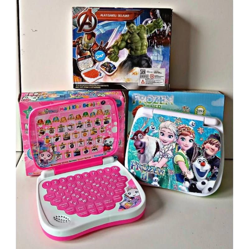 GRATIS ONGKIR mainan laptop anak / mainan laptop edukasi anak / mainan mini laptop