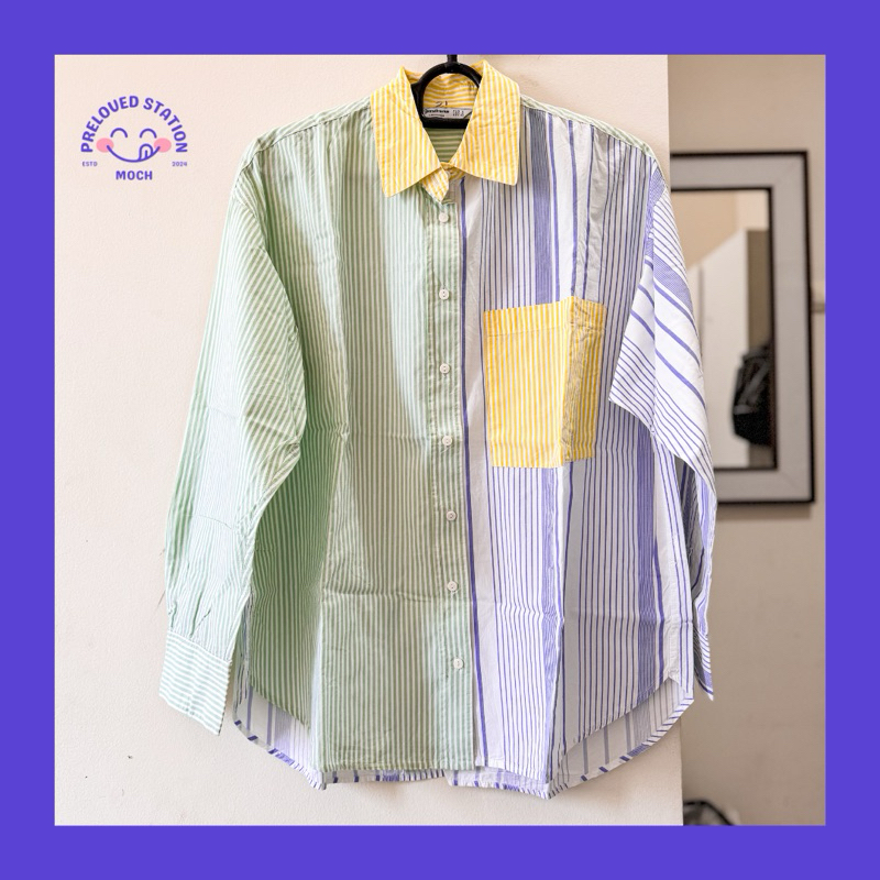 Stradivarius Long Shirt (NEW) / Kemeja Panjang Branded