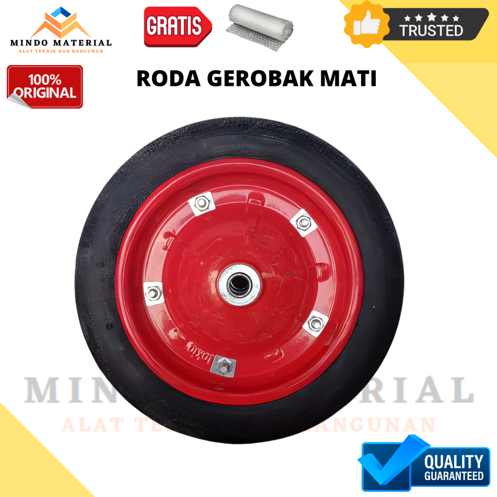 Roda Gerobak Dorong Ban Mati