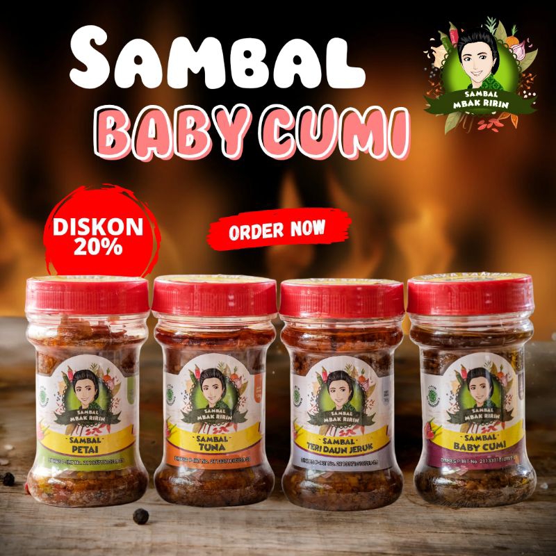 

Sambal Mbak Ririn Sambal Baby Cumi Sambel baby cumi Khas Magelang