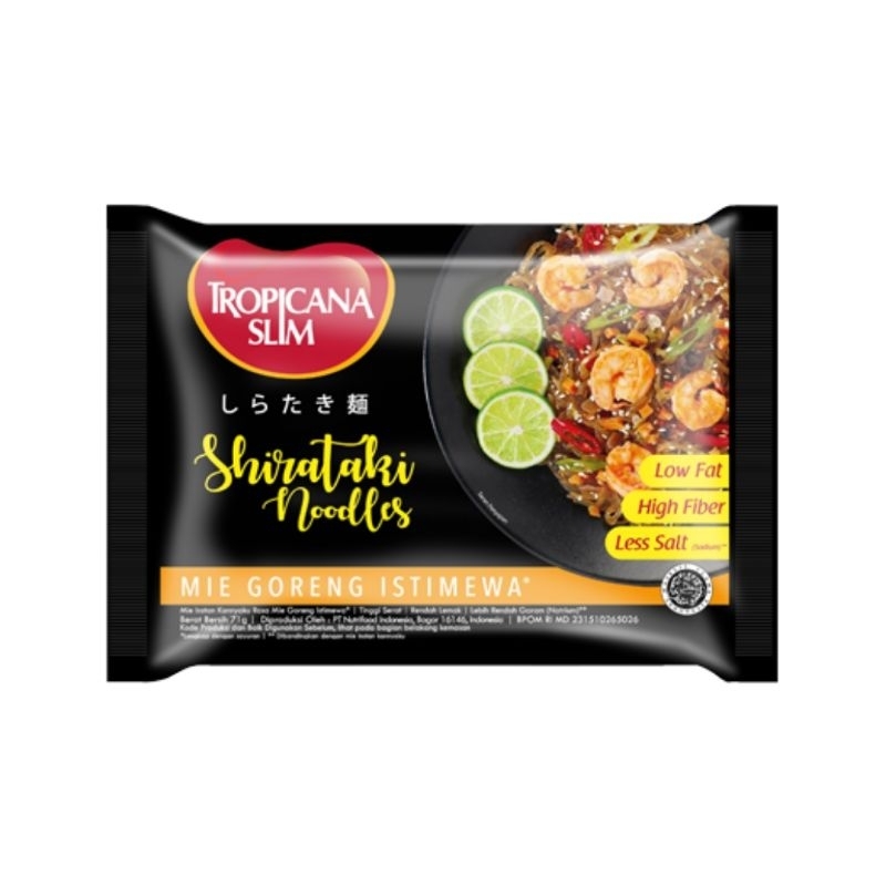 

TROPICANA SLIM Shirataki Instant Noodle 71gr
