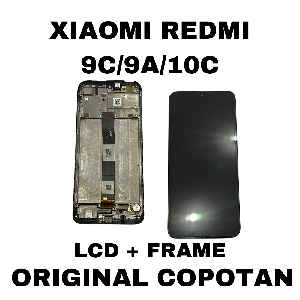 LCD + FRAME XIAOMI REDMI 9C/9A/10C ORIGINAL COPOTAN
