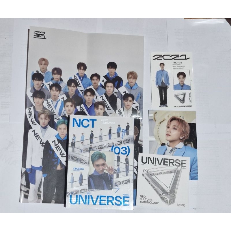 NCT UNIVERSE 2021 FULLSET PC TEN POSTCARD HAECHAN