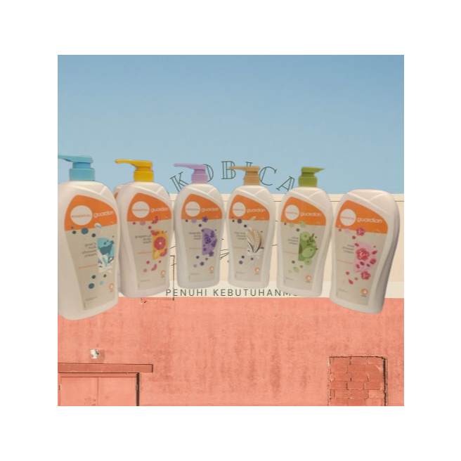 Guardian Essential Shower Cream Moisturizing 1000ml /  Guardian Shower Cream Cherry Blossom 1000ml  