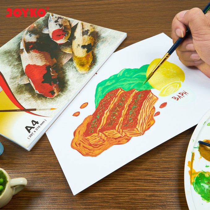 

ART D68W JOYKO WATERCOLOUR PAD A4 BUKU CAT AIR AKRILIK PAD2